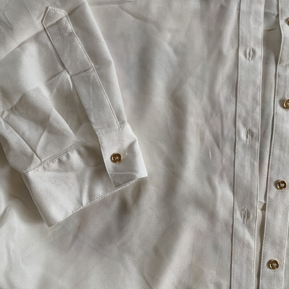 Calvin Klein white button up - Picture 2 of 5